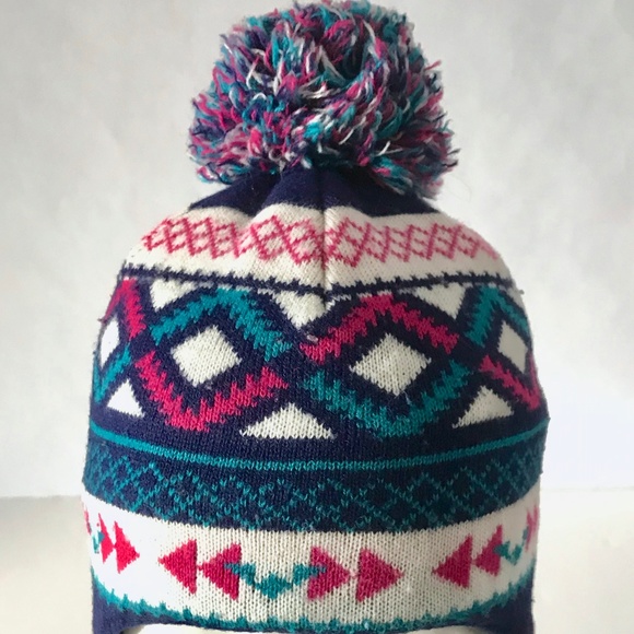 Brooks Brothers Blue Puffer Down Filled Vest & Merrell Pom Hat - Picture 11 of 15